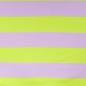 Preview: 0,50 MTR. XL STREIFEN FLIEDER LIME - FRENCH TERRY