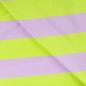 Preview: 0,50 MTR. XL STREIFEN FLIEDER LIME - FRENCH TERRY