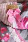Preview: 1 Stück - XL SATIN SCHLeife - RoSA - 6,5cm