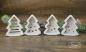 Preview: 1 Set ♥ GIESSFORM SILIKON - 4 WEIHNACHTSBÄUME MIT ÖFFNUNG FÜR LED`S ♥