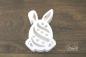 Preview: 1 STÜCK ♥ GIESSFORM SILIKON OSTERHASE HERZEN VORDERSEITE FÜR LED HASE ♥