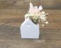 Preview: 1 STÜCK ♥ GIESSFORM SILIKON KLEINE BLUMENVASE HAUS ♥