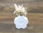 Preview: 1 STÜCK ♥ GIESSFORM SILIKON KLEINE BLUMENVASE HERZBLUME ♥
