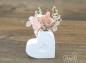 Preview: 1 STÜCK ♥ GIESSFORM SILIKON KLEINE BLUMENVASE HERZ ♥