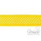 Preview: 1 MTR.  GEHÄKELTES BAUMWOLL GuMMIBAND SENF/OCKER - 5cm