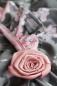 Preview: 1 Stck. ♥ SATIN RoSE - GRau - 5,5cm ♥