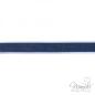 Preview: 1 MTR. ♥Jeans Band mit heller Spitze - Dunkelblau 25mm ♥