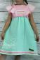 Preview: ♥1 Mtr. IBiZA Fransenband MiNT- 4,5cm ♥