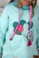 Preview: 1 MTR. ♥ Kordel, Band - flach - Rosa - 1,5 cm♥