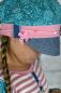 Preview: 1 MTR. ♥Jeans Band mit heller Spitze - Dunkelblau 25mm ♥