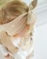 Preview: 0,5 MTR. ♥ WEICHER FEINCORD HERZCHEN SAND ♥