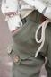 Preview: 0,5 MTR. WAFFEL JERSEY 100% BAUMWOLLE - KHAKI LIGHT