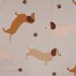 Preview: 0,50 MTR. DACKEL FRENCH TERRY