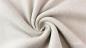 Preview: 0,5 MTR. ♥ Doubelface Baumwollfleece BEIGE MELANGE - 100% Baumwolle ♥