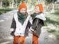 Preview: 0,50 MTR. WeiCHER WoLLWALK -  KHAKI MELANGE - 100% WoLLE  (mulesingfrei)