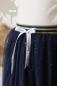 Preview: 0,5 MTR. ♥ WEICHER *HERZGLITZER*  TüLL NAVY ♥