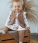 Preview: 0,5 MTR.  ♥ FRENCH TERRY REH & EICHHÖRNCHEN ♥