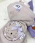 Preview: 0,5 MTR. ♥ Doubelface Baumwollfleece BEIGE MELANGE - 100% Baumwolle ♥