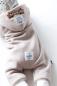 Preview: 0,5 MTR. HEAVY SWEAT KUSCHLIGER WINTER SWEAT BEIGE MELANGE -6153-Bündchen exakt passend