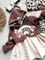 Preview: 0,5 MTR. ♥ KUSCHLIG WEICHER BIO SoFT SWEAT BRaUN ♥