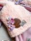 Preview: 0,5 MTR. ♥ BAUMWOLL TEDDY / ZoTTEL APRICOT