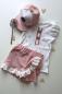 Preview: 0,5 MTR. ♥ RIPPSTRICK JERSEY STREUBLÜMCHEN ♥