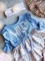 Preview: 0,50 MTR. ♥ PASTEL BLOOM LOVE JERSEY ♥