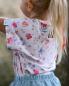 Preview: 0,5 MTR. ♥ FLOWERS GARDEN COLOURFUL BIO JERSEY ♥