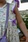 Preview: 0,5 MTR. ♥ RIPPSTRICK JERSEY SUMMER FLOWERS HELLBLAU ♥