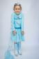 Preview: 0,5 MTR. ♥  UNI BIO BAUMWOLLJERSEY EISBLAU ♥