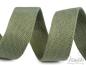 Preview: 1 MTR. BAUMWOLL GuRTBAND Khaki  - 30mm
