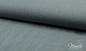 Preview: 0,5 MTR. ♥ 100% LEINEN DuSTY MINT DuNKEL MELIERT ♥