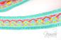 Preview: ♥1 Mtr. IBiZA Fransenband MiNT- 4,5cm ♥