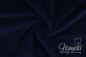 Preview: 0,5 MTR. ♥ BREITCORD BAUMWOLLJERSEY - NAVY - ELASTISCH ♥