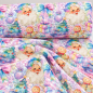 Preview: 0,5 MTR. X-MAS RAINBOW SANTA - SOFT SWEAT