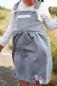 Preview: 0,5 MTR. ♥ WEICHER FEINCORD DUSTY BLUE ♥