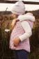 Preview: 0,5 MTR. Abgesteppter Musselin Jackenstoff - RoSE