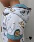 Preview: 0,5 MTR. ♥ 100% LEINEN MINT MELIERT ♥