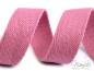 Preview: 1 MTR. BAUMWOLL GuRTBAND Rosa  - 30mm