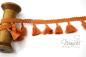 Preview: 1 MTR. ♥ HIPPIE QUASTE - UNI - RoST ♥