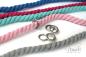 Preview: 1 MTR. ♥ XXL Gedrehte Hoodie Kordel DUNKELBLAU meliert - 12mm ♥