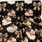 Preview: 0,5 MTR. X-MAS LEO BOWS SANTA - SOFT SWEAT