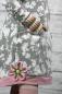 Preview: 1 MTR. ♥ Paspelband Rose ♥ elastisch