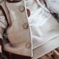 Preview: 0,5 MTR. HEAVY SWEAT KUSCHLIGER WINTER SWEAT TAUPE MELANGE - 1123-Bündchen passt exakt dazu!