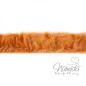 Preview: 1 MTR. ♥ KUNST FeLLBORTE COGNAC - 4cm ♥