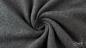 Preview: 0,5 MTR. ♥ Doubelface Baumwollfleece DuNKELGRau MELANGE - 100% Baumwolle ♥