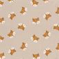 Preview: 0,5 MTR. FEELING FOXY - FuCHS FRENCH TERRY