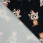 Preview: 0,5 MTR. GINGER BREAD CAT - FRENCH TERRY