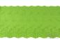 Preview: ♥1 Mtr. Wäschespitze -XXL GREEN FLOWERS 17,5cm ♥