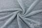 Preview: 0,5 MTR. ♥ BREITCORD JERSEY - HELLGRAU MELIERT - ELASTISCH ♥
